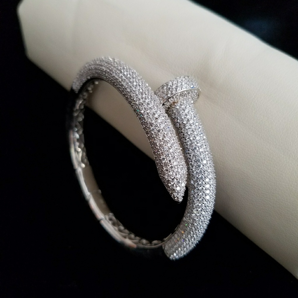 MARK DOWN!! STERLING .925 "NAIL" BRACELET